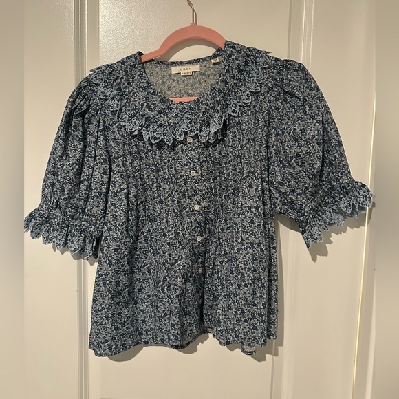 Doen Tops - Doen Rune Top in Liberty Delores Ditsy Floral